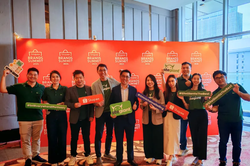 SiteGiant joined the Shopee Brands Summit 2025